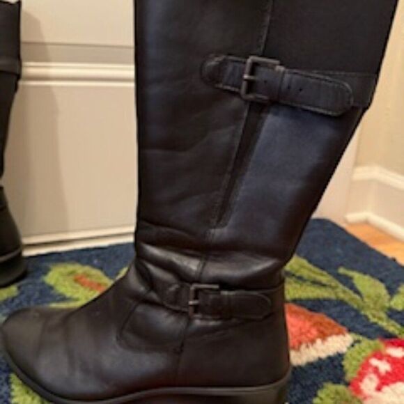 Ecco Women's Boots in Black Size 39 - Picture 4 of 9